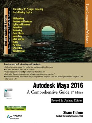 cover image of Autodesk Maya 2016